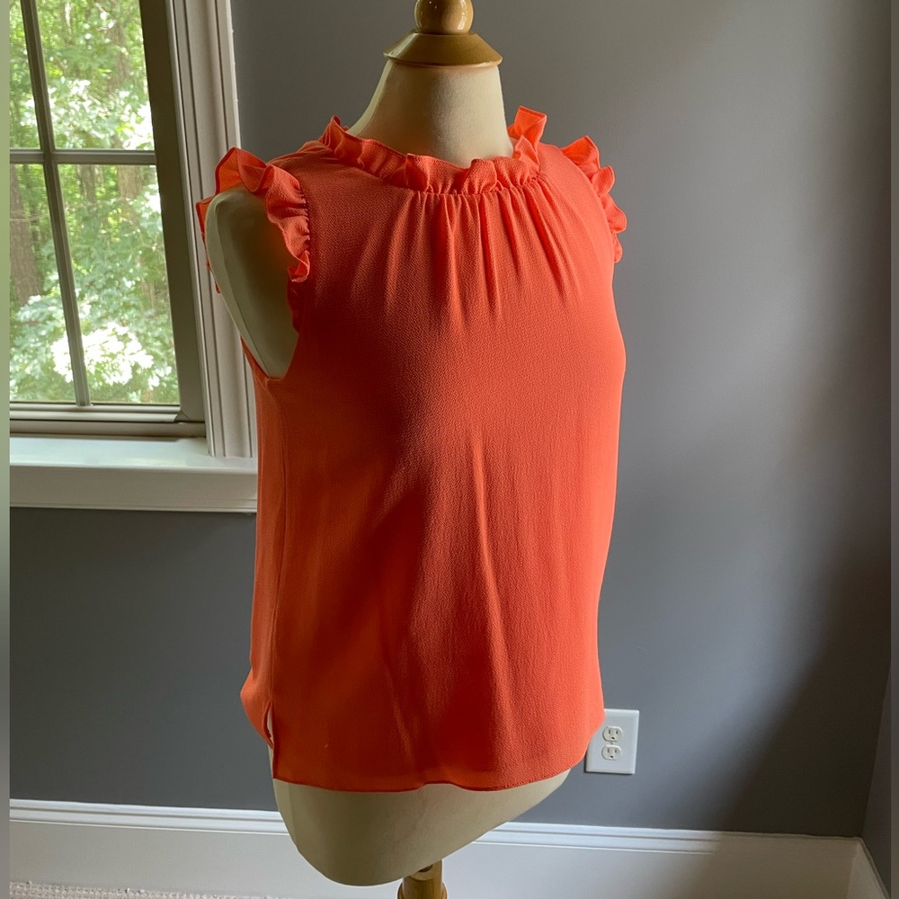 Lilly Pulitzer XS Orange Sleeveless Top
